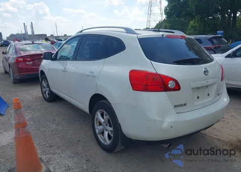 2009 Nissan Rogue Sl from USA, damaged, VIN JN8AS58V39W433676